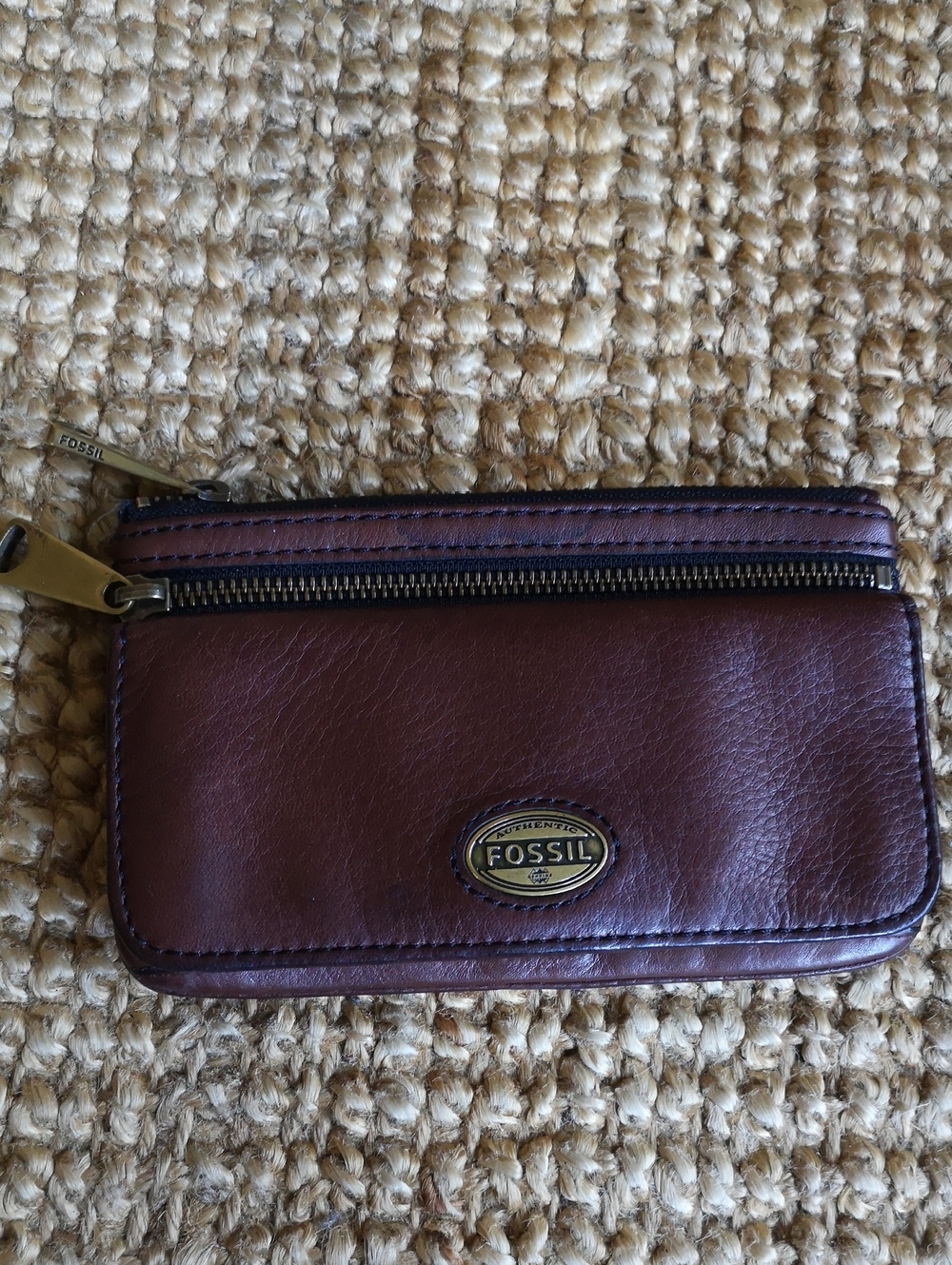 Vintage Fossil leather wallet